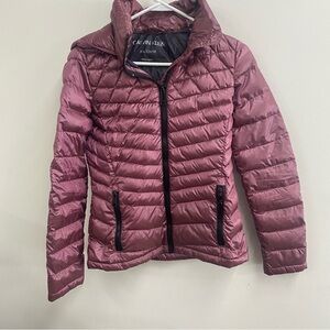Calvin Klein Women's Down Rose/Pink Puffer Jacket